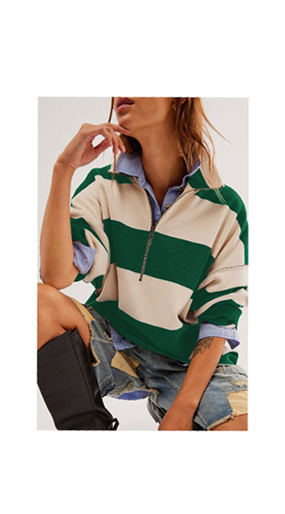 SMART COLLECTION Felpa Coccola Zip – Maglione Oversize da Donna con Cappuccio e Zi