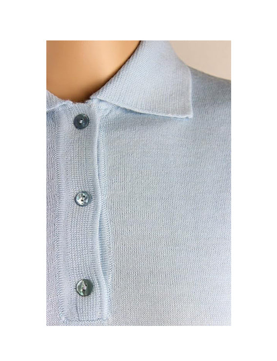 MADE IN ITALY COLLECTIION Premium Wool Polo - Stile e Comfort in Lana Merinos