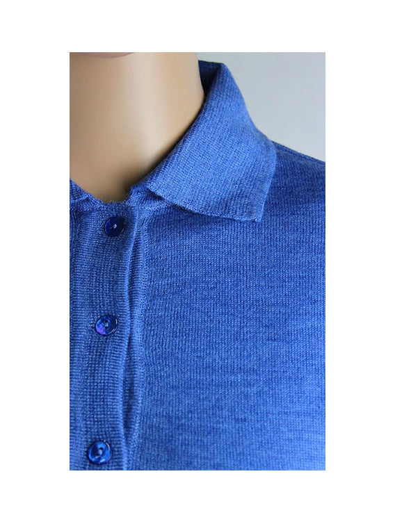 MADE IN ITALY COLLECTIION Premium Wool Polo - Stile e Comfort in Lana Merinos