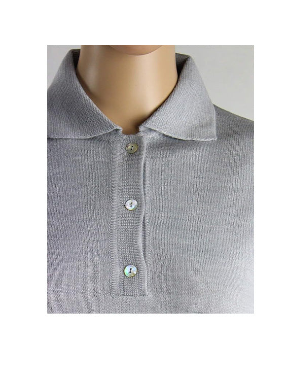 MADE IN ITALY COLLECTIION Premium Wool Polo - Stile e Comfort in Lana Merinos