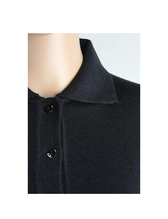 MADE IN ITALY COLLECTIION Premium Wool Polo - Stile e Comfort in Lana Merinos