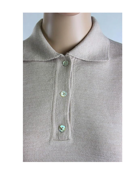 MADE IN ITALY COLLECTIION Premium Wool Polo - Stile e Comfort in Lana Merinos