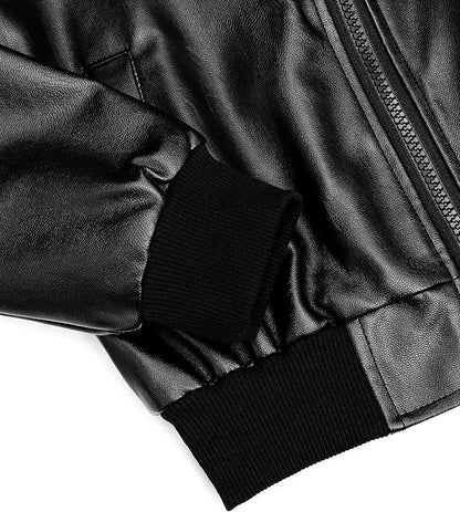 ActiveRider – Giubbotto Ecopelle Bambino Stile Biker