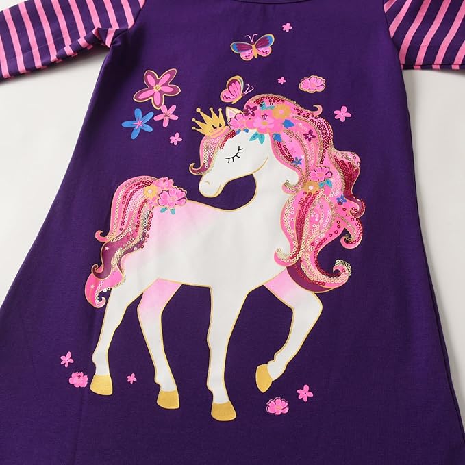StripeDress è il vestitino ideale per portare colore, fantasia e allegria nel guardaroba delle bambine!
